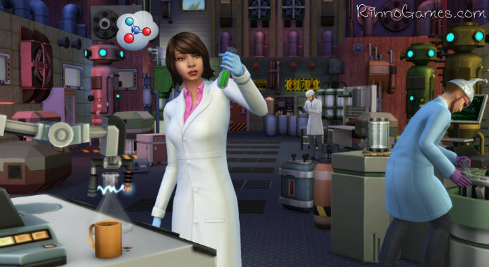the sims 4 get to work free